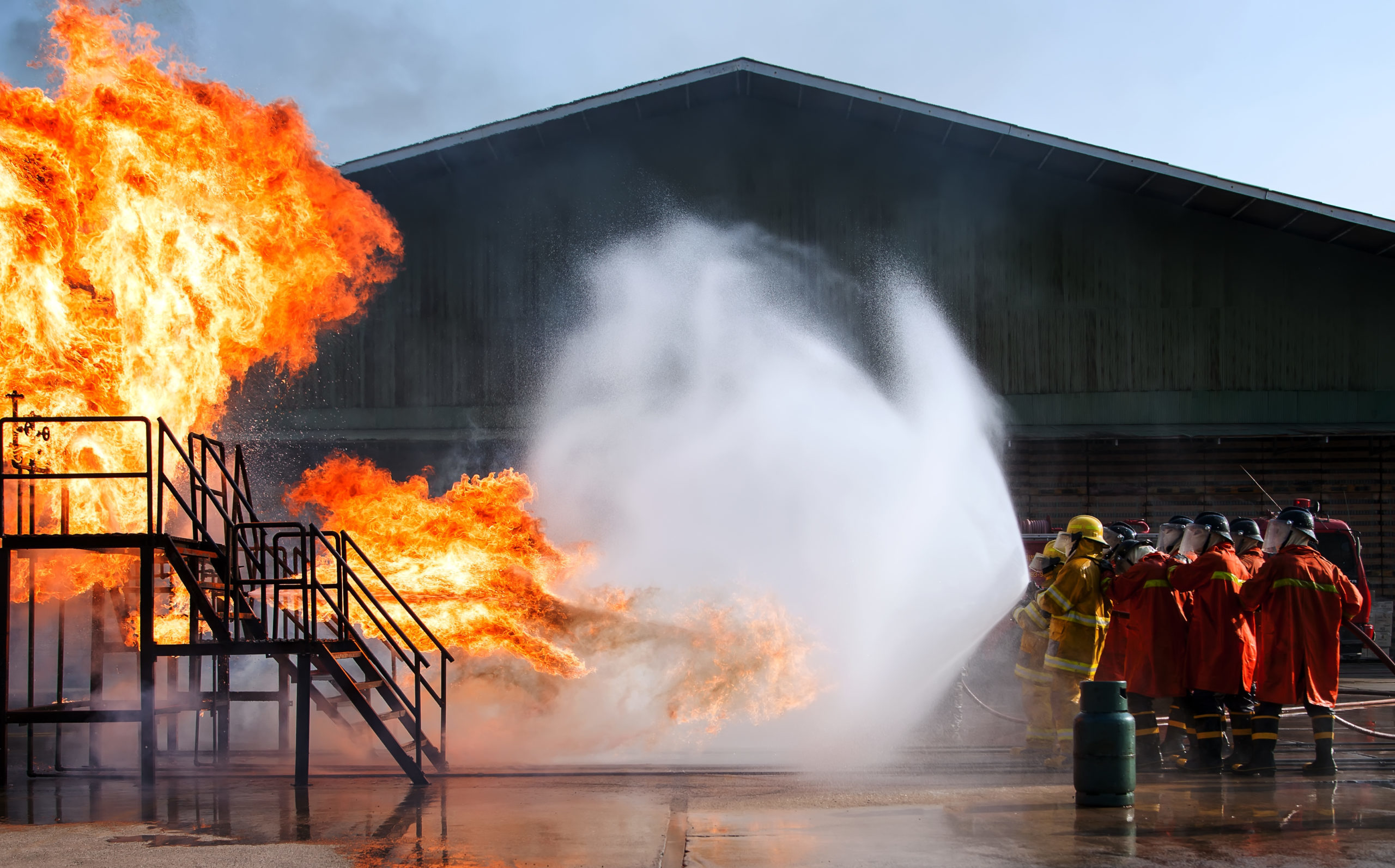 Outdoor Industrial Live Fire Simulators, Exterior Props, Outdoor Live Fire Props