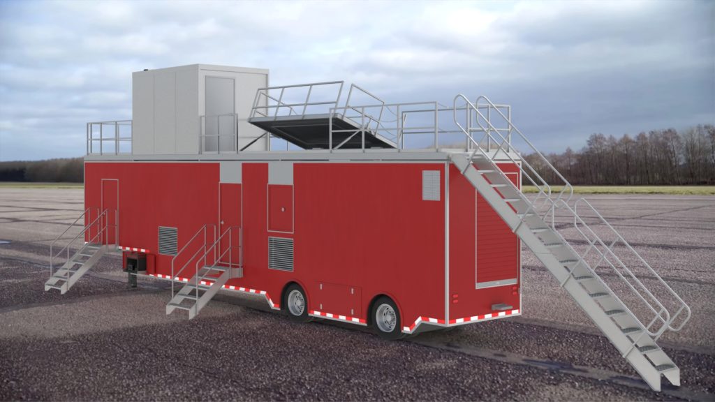 Mobile LPG Structural Fire Trainer