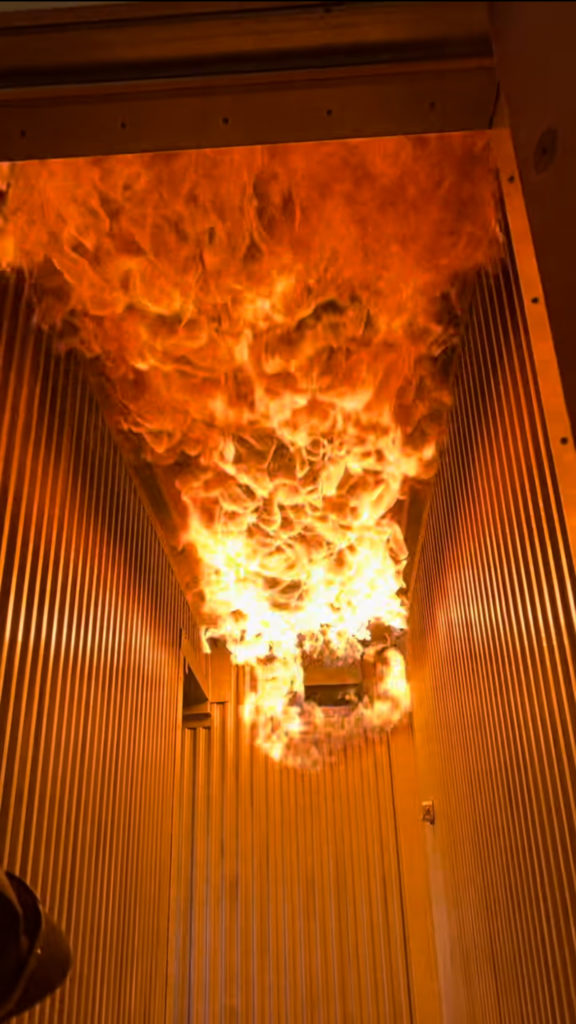 Hallway Rollover Burn Prop LPG