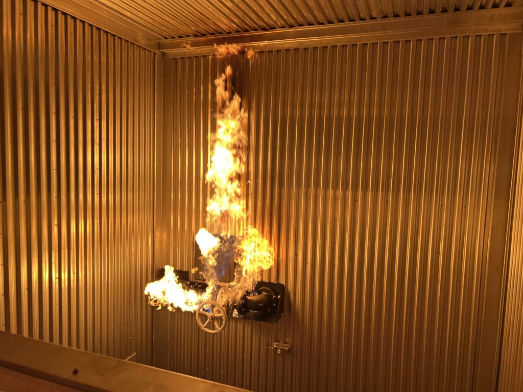 Flange Burn Prop LPG
