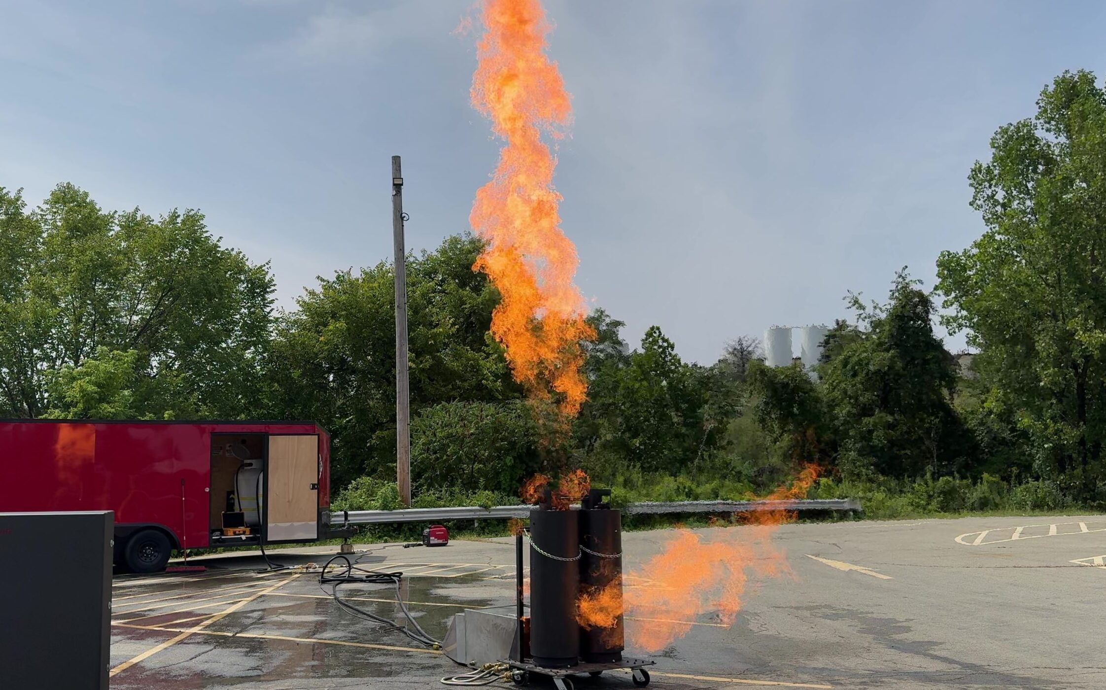 LPG Cylinder Fire Training Prop