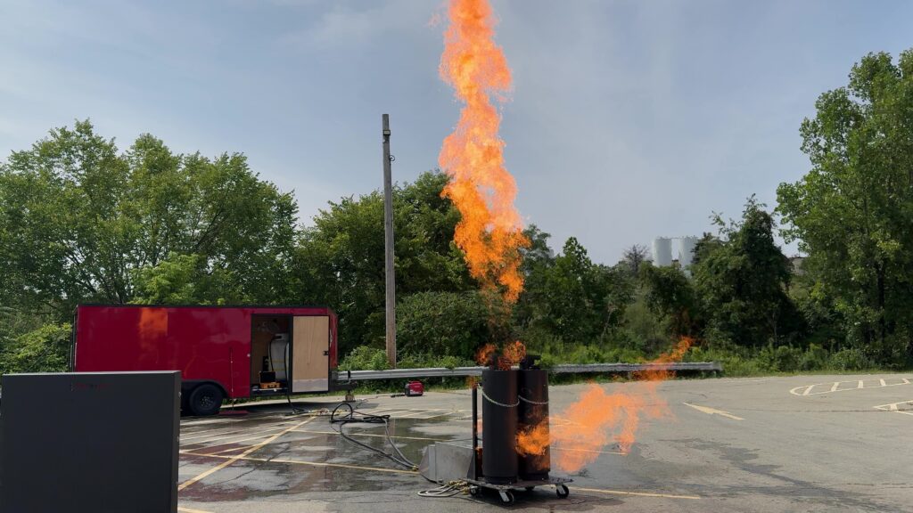 Propane Cylinder Fire Simulator ST LPG Cylinder Fire Training Prop