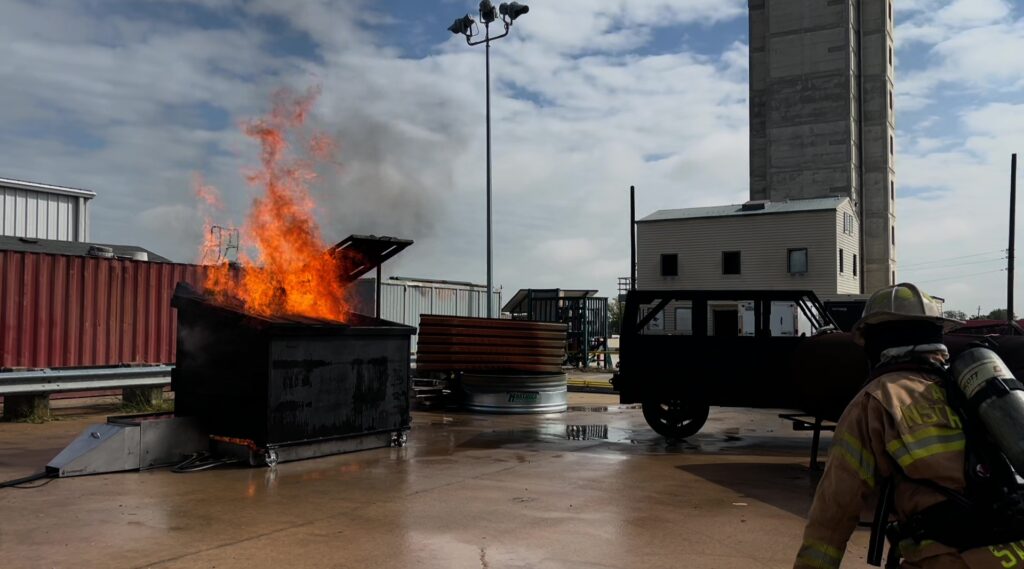 Dumpster Fire Simulator ST Dumpster Fire Training Prop