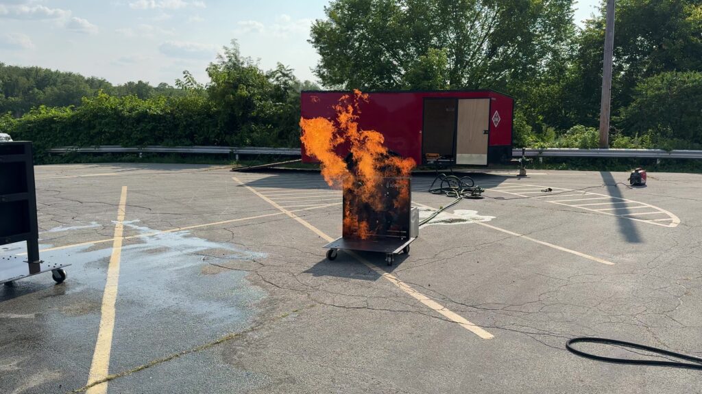 Gas Meter Fire Simulator ST Gas Meter Fire Training Prop