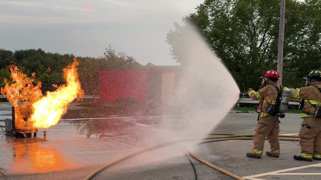 Gas Meter Fire Simulator ST Gas Meter Fire Training Prop