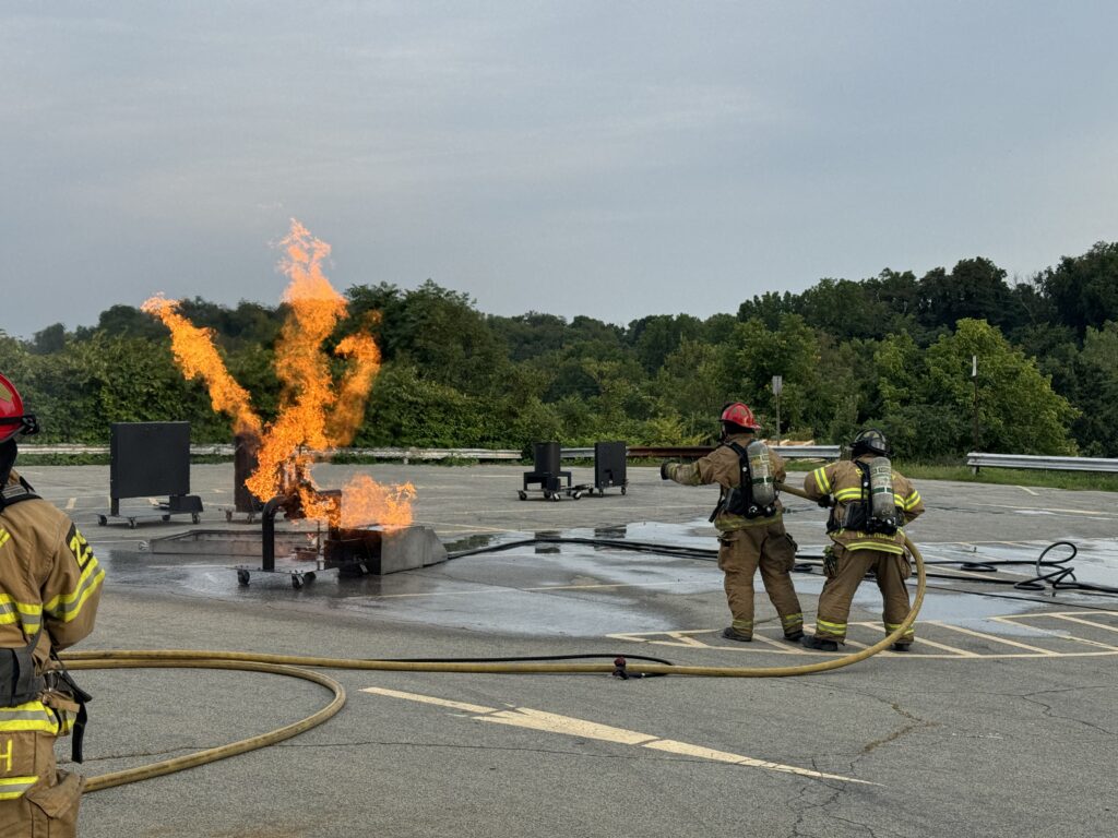 Split Flange Fire Training Prop