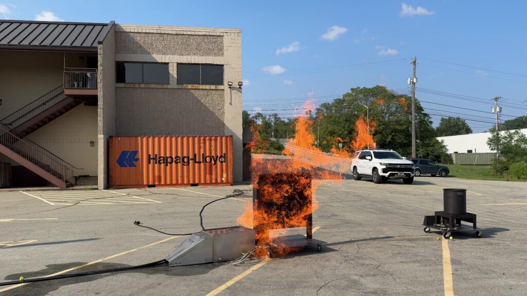 Wall Fire Simulator ST Wall Fire Training Prop