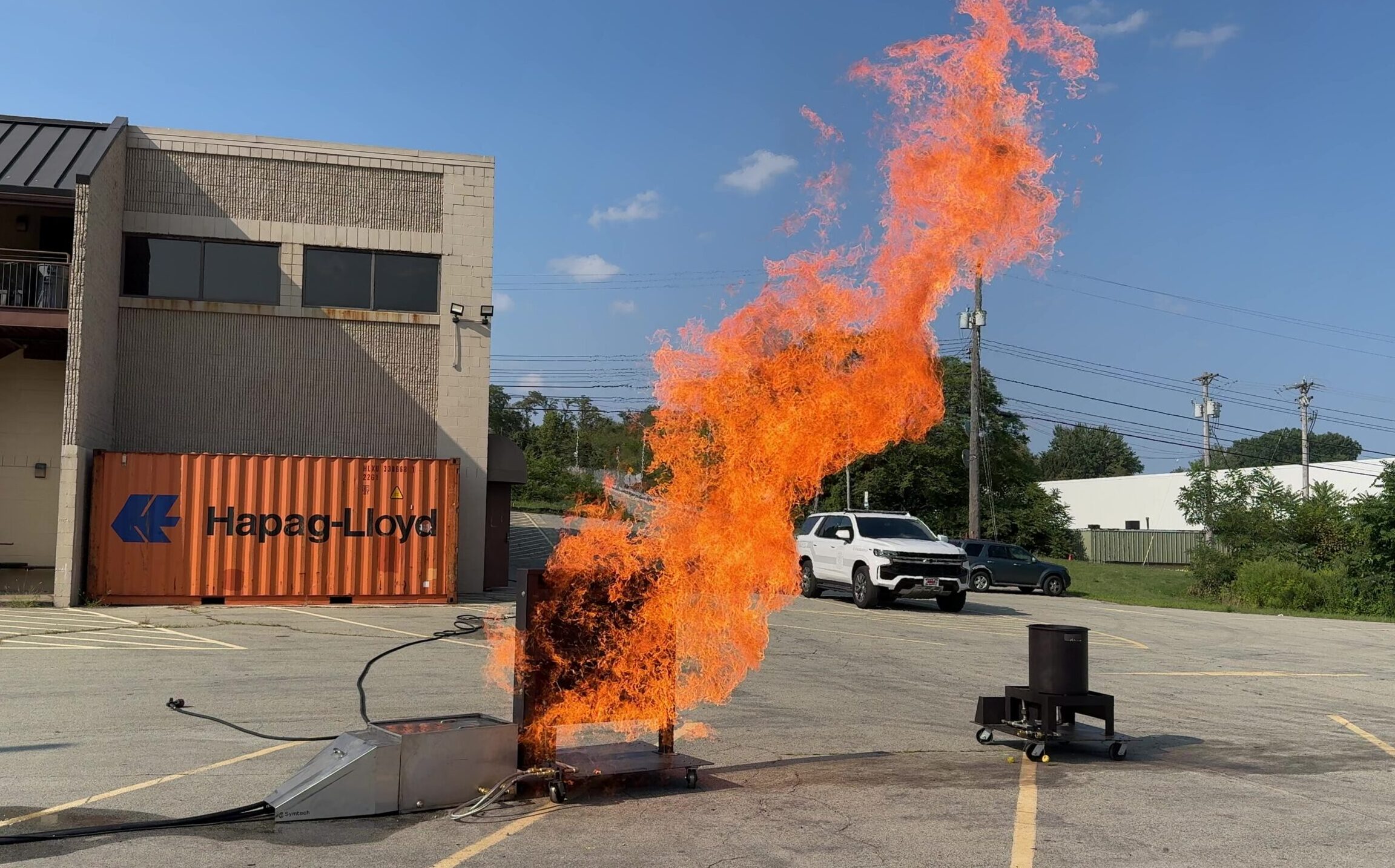 Wall Fire Training Prop