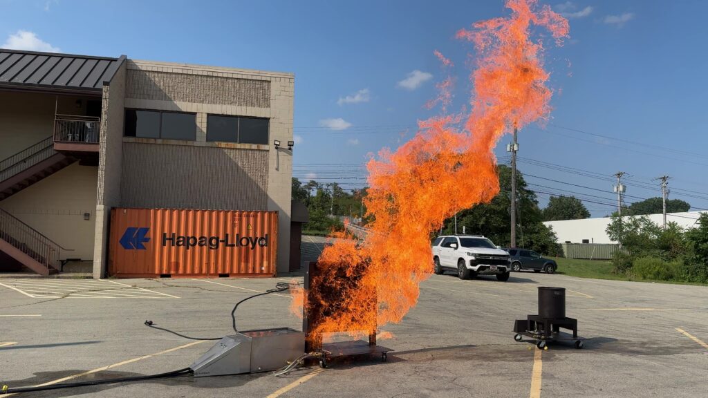 Wall Fire Simulator ST Wall Fire Training Prop