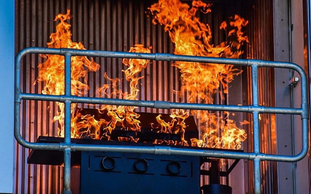 Barbecue Grill Fire Training Prop