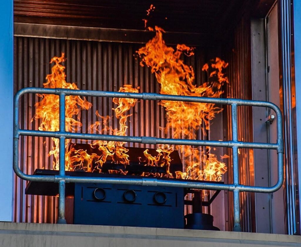 Barbecue Grill Fire Training Prop