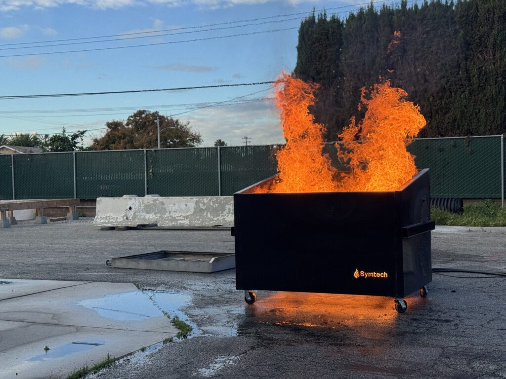 Dumpster Fire Training Prop