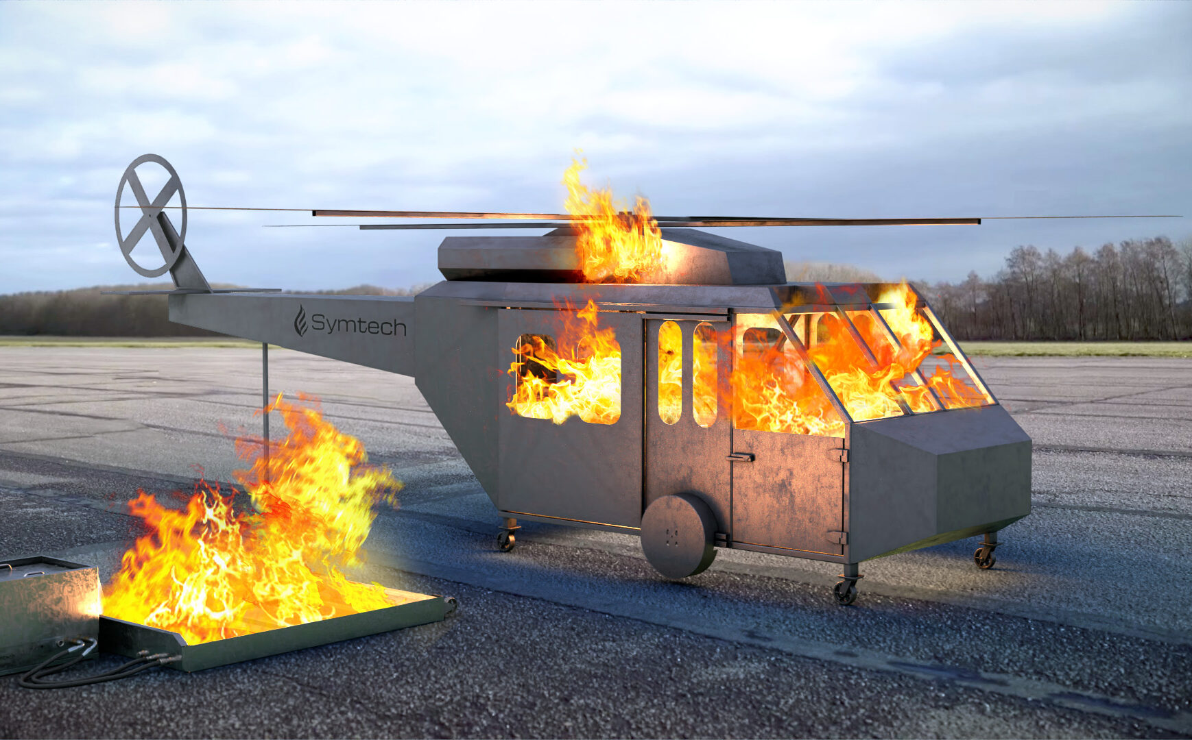 Helicopter Fire Simulator ST
