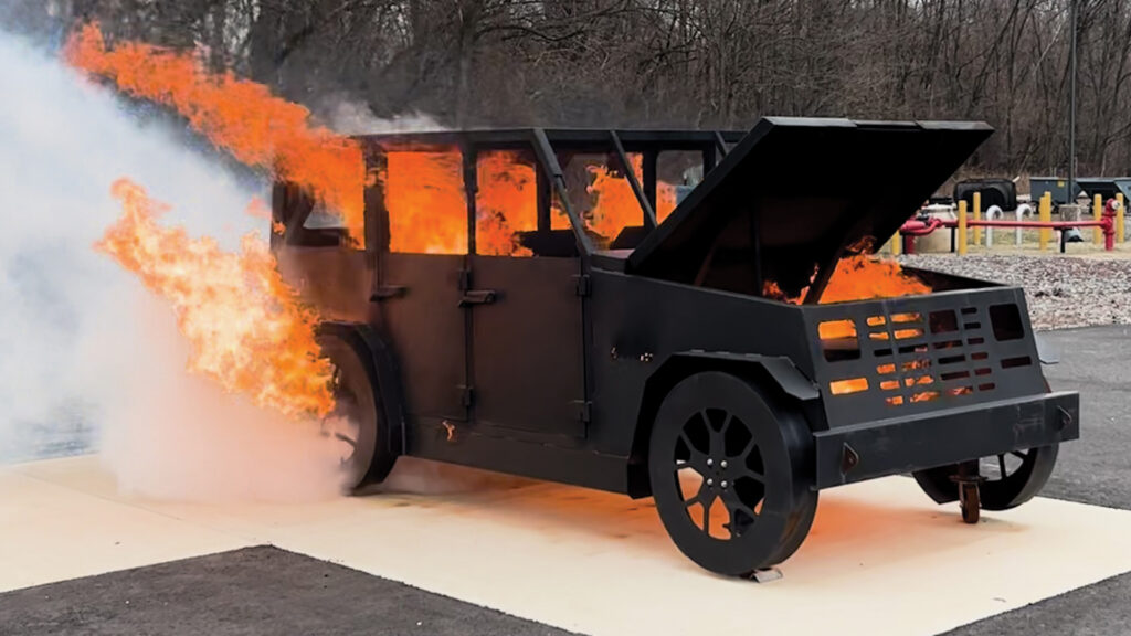 SUV Vehicle Fire Simulator ST-PRO